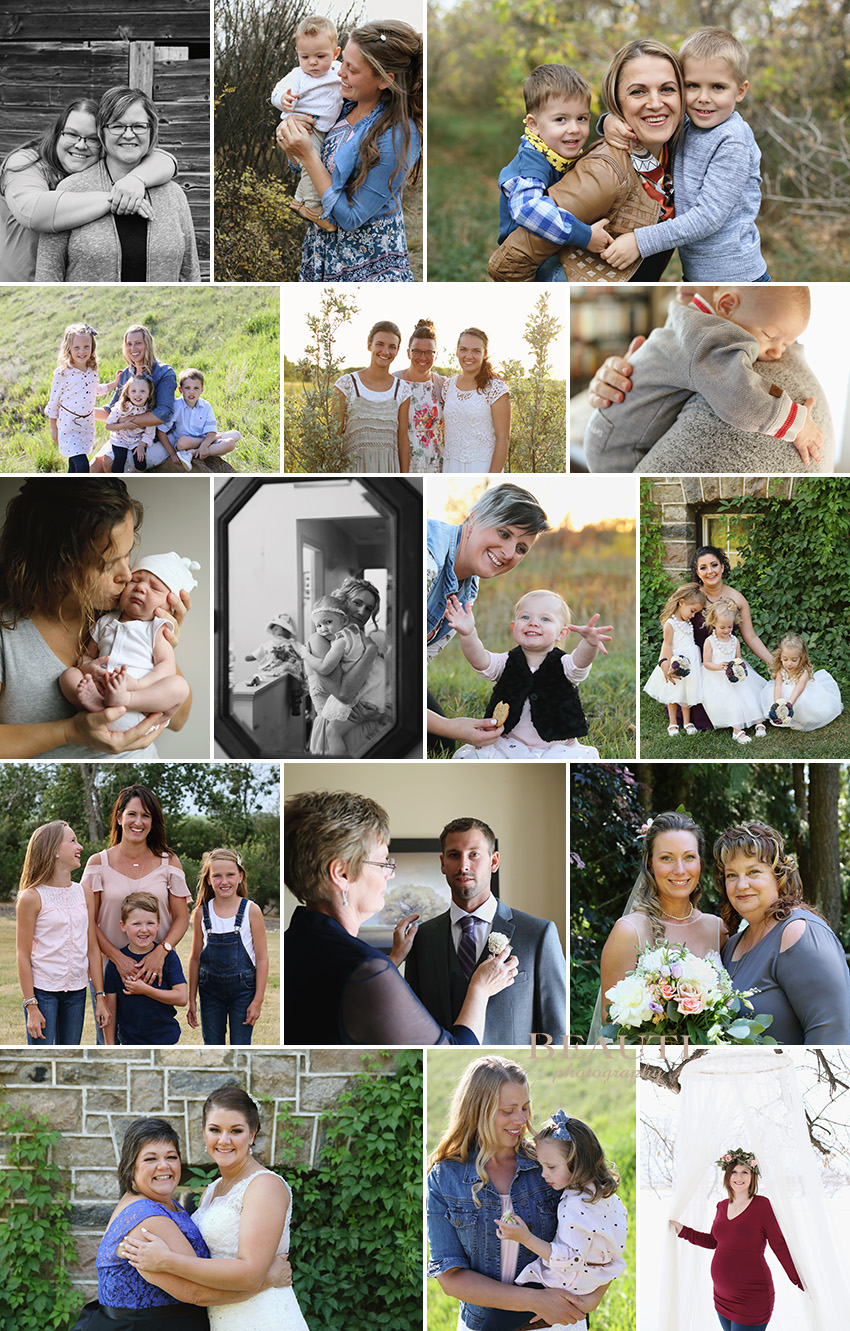 Happy Mother's Day mothers and children collage memories collection 2018 special ladies photo