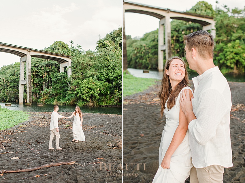 BEAUTI photography Big Island Hawaii pre-wedding photo shoot engagement photo