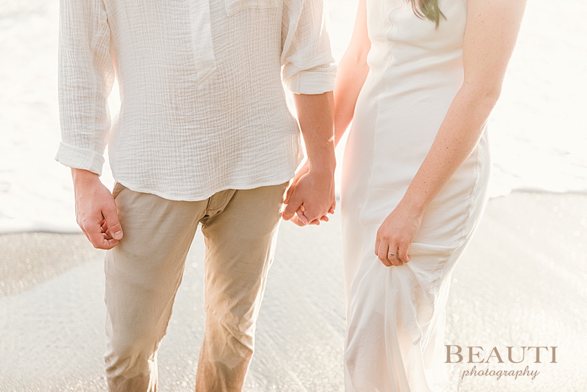 BEAUTI photography Big Island Hawaii pre-wedding photo shoot engagement ring photo