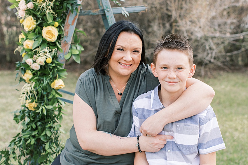 BEAUTI photography Weyburn Saskatchewan photographer Brady's House of Flowers A Mother's Love portraits