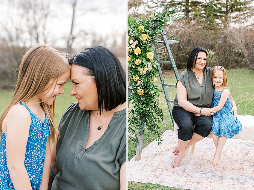 BEAUTI photography Weyburn Saskatchewan photographer Brady's House of Flowers A Mother's Love portraits