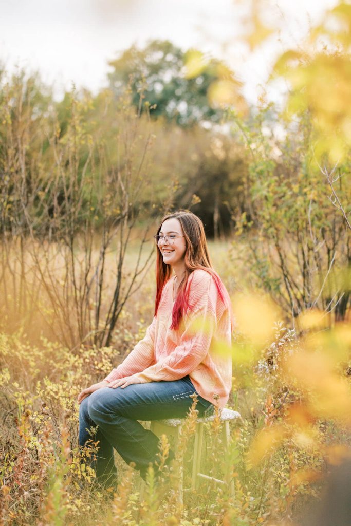 Jenelle Quigley Photography Weyburn lifestyle photographer WCS Grad Class of 2024 Nickle Lake fall grad casuals sunset