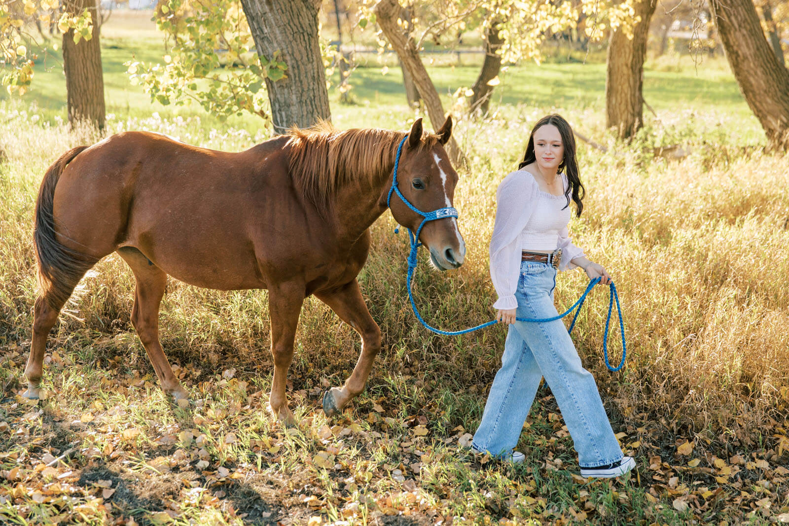 Jenelle Quigley Photography Saskatchewan lifestyle photographer fall grad casuals in Radville class of 2024 western theme rodeo horses