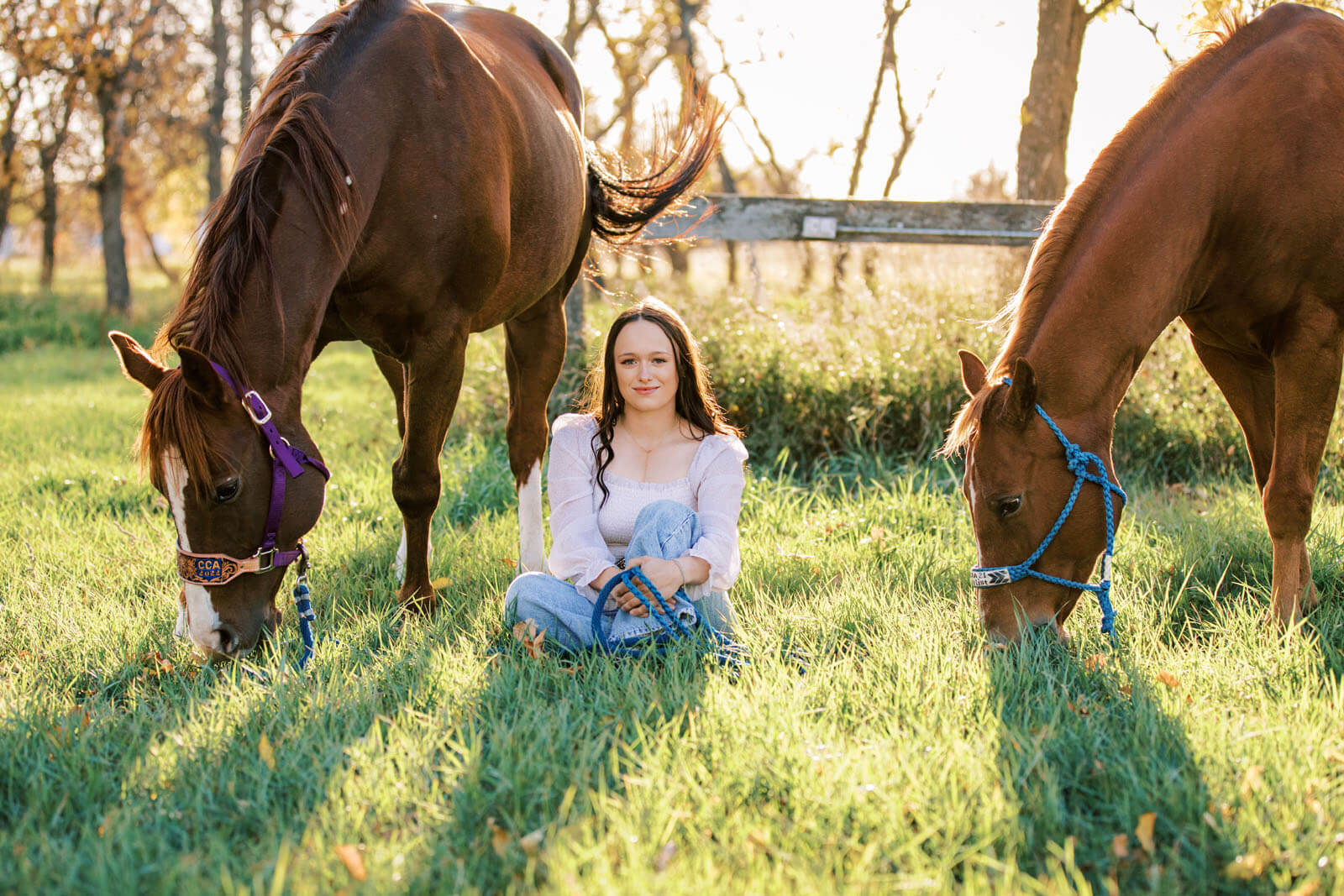 Jenelle Quigley Photography Saskatchewan lifestyle photographer fall sunset class of 2024 western theme rodeo horses
