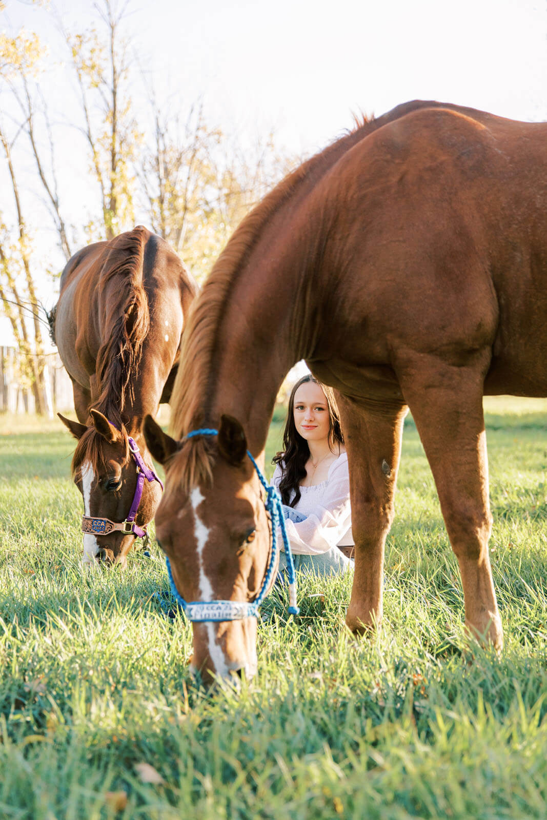 Jenelle Quigley Photography Saskatchewan lifestyle photographer fall sunset class of 2024 western theme rodeo horses
