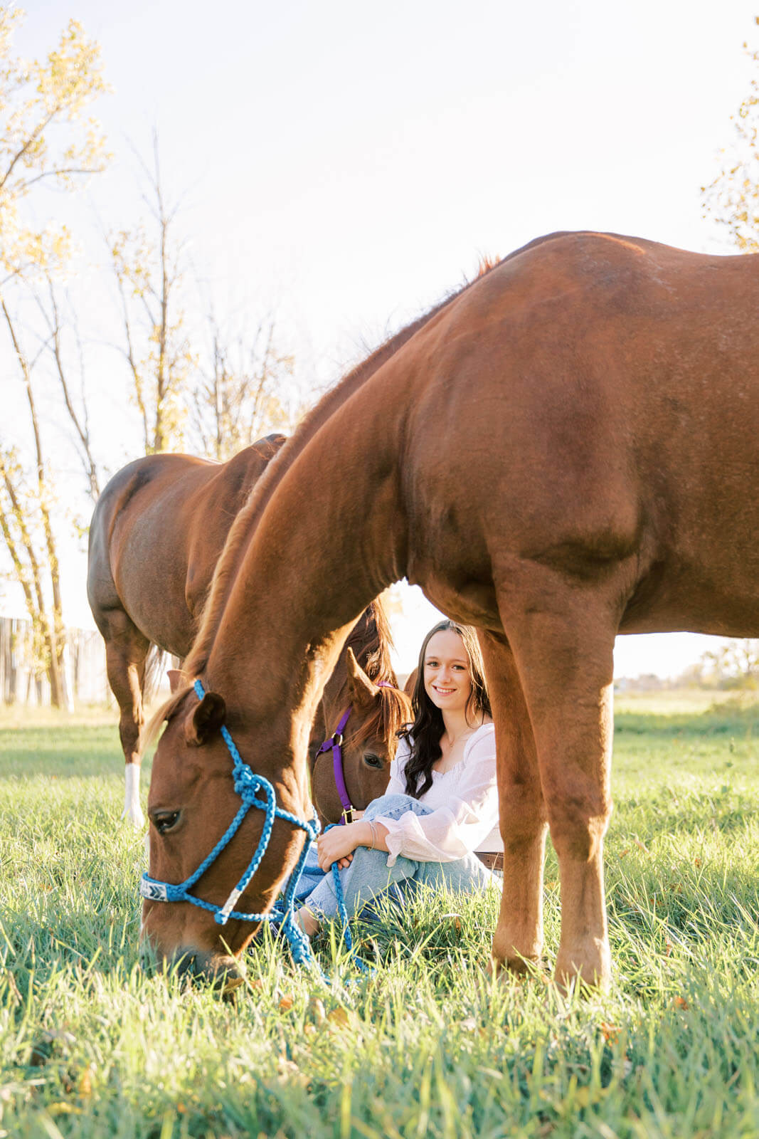 Jenelle Quigley Photography Saskatchewan lifestyle photographer fall sunset class of 2024 western theme rodeo horses