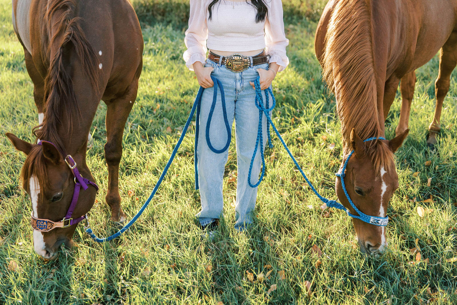 Jenelle Quigley Photography Saskatchewan lifestyle photographer fall sunset class of 2024 western theme rodeo horses