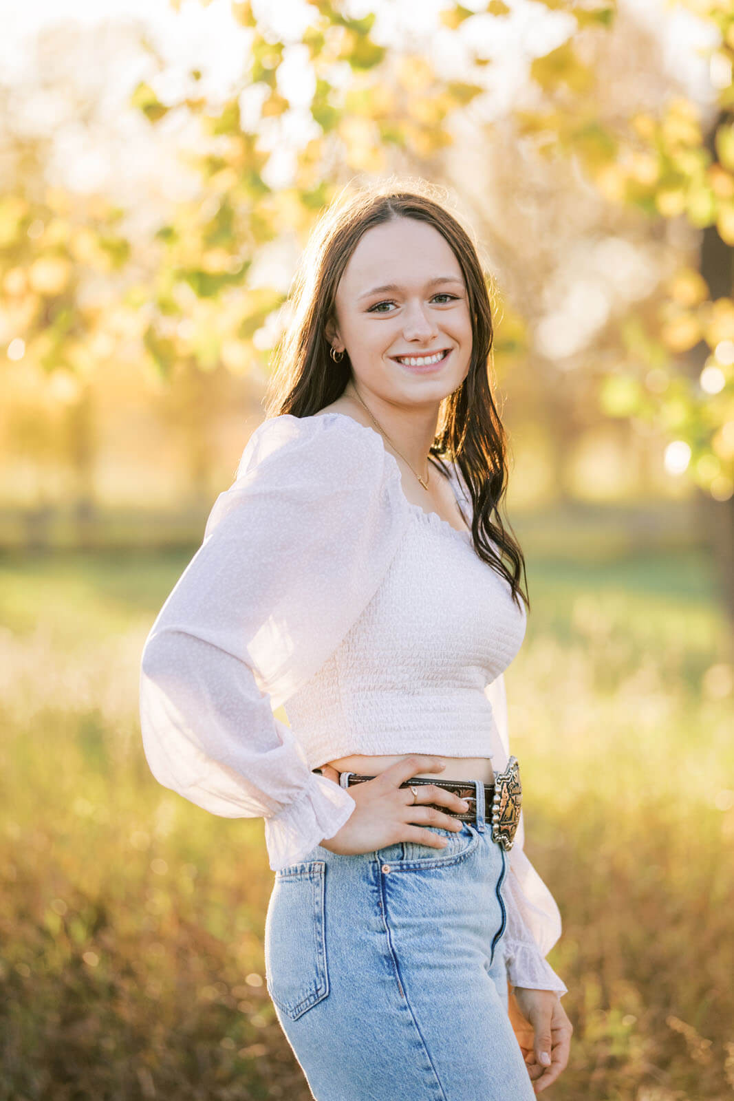 Jenelle Quigley Photography Saskatchewan lifestyle photographer fall sunset grad casuals in Radville class of 2024