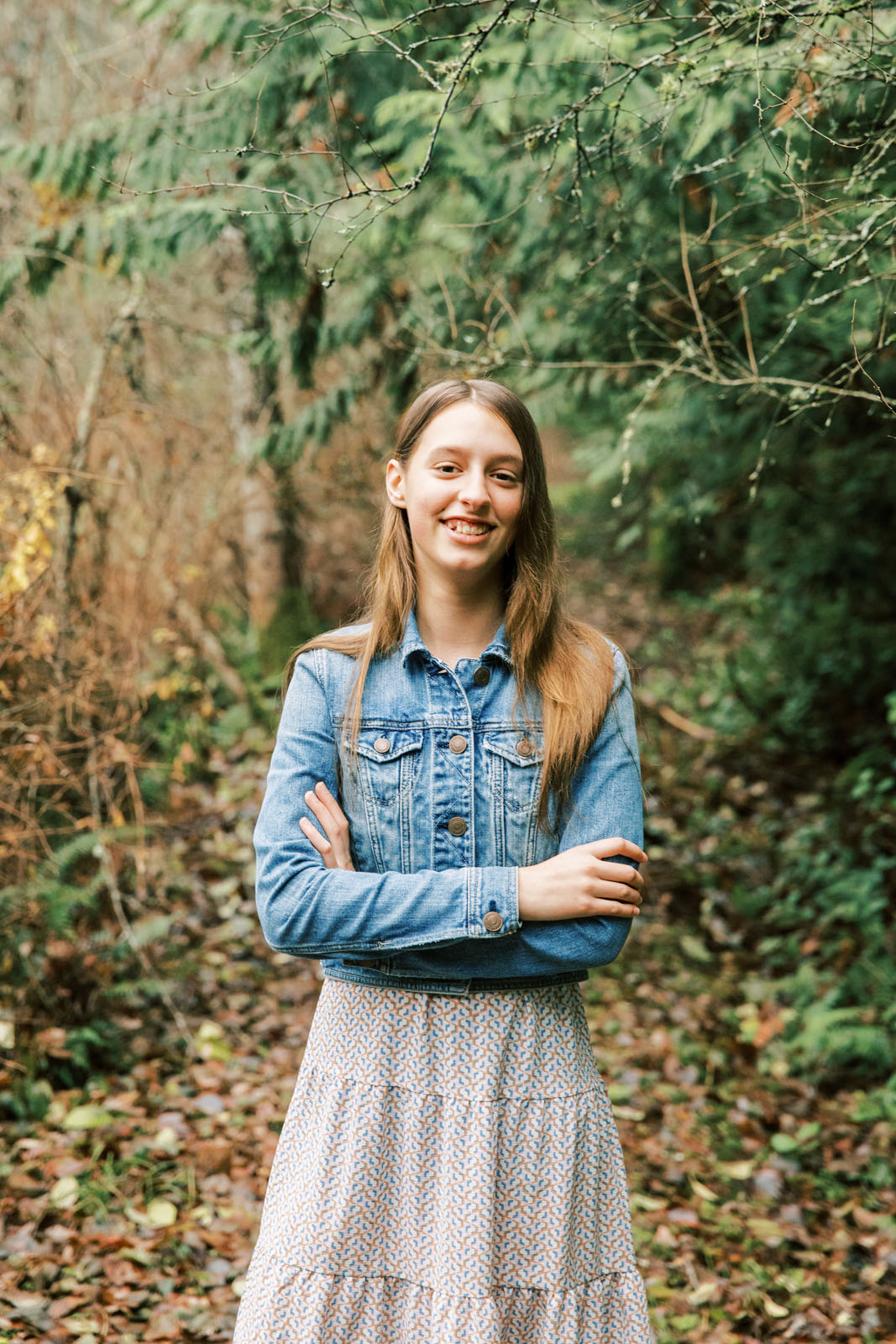 Jenelle Quigley Photography Vancouver Island winter session family lifestyle photographer forest acreage
